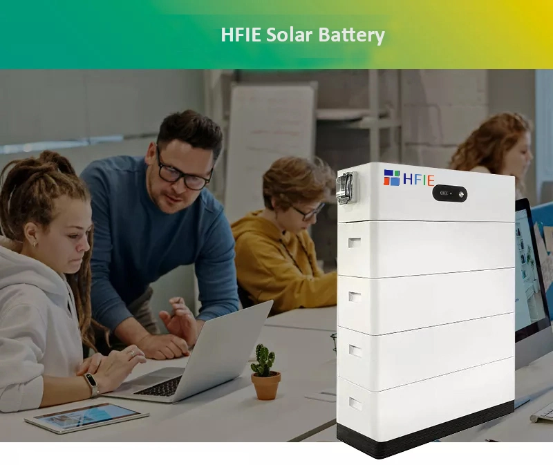 HFIE High Voltage Stacked Rechargeable LiFePO4 Pack Solar Lithium Home Energy Storage System Battery For House Use