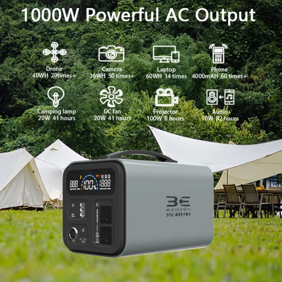 Portable Power Station 500wh Mini Solar Generator for Homes 1000 Watts