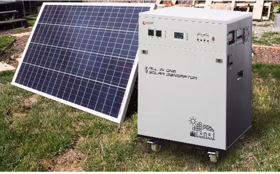 Lithium Battery AC 220V 2000W Portable Power Supply Solar Power Generator for Tent Camping