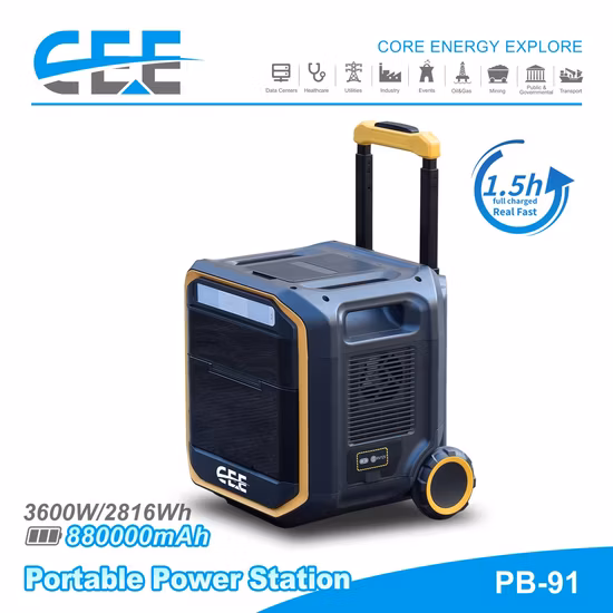 Flashfish Solar Energy System Charging Battery 1500 Watt Solar Generator Banks Supply 1500W Portable Power Station for Outdoor